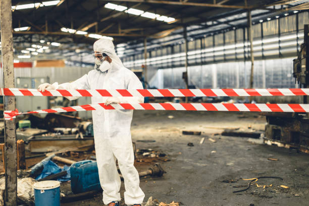 Professional Drug Lab Cleanup technician working in Redmond, UT